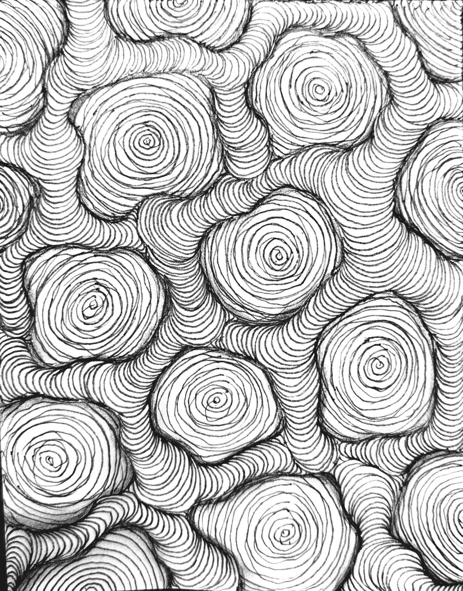 Doodle titled Harmony Through Complexity