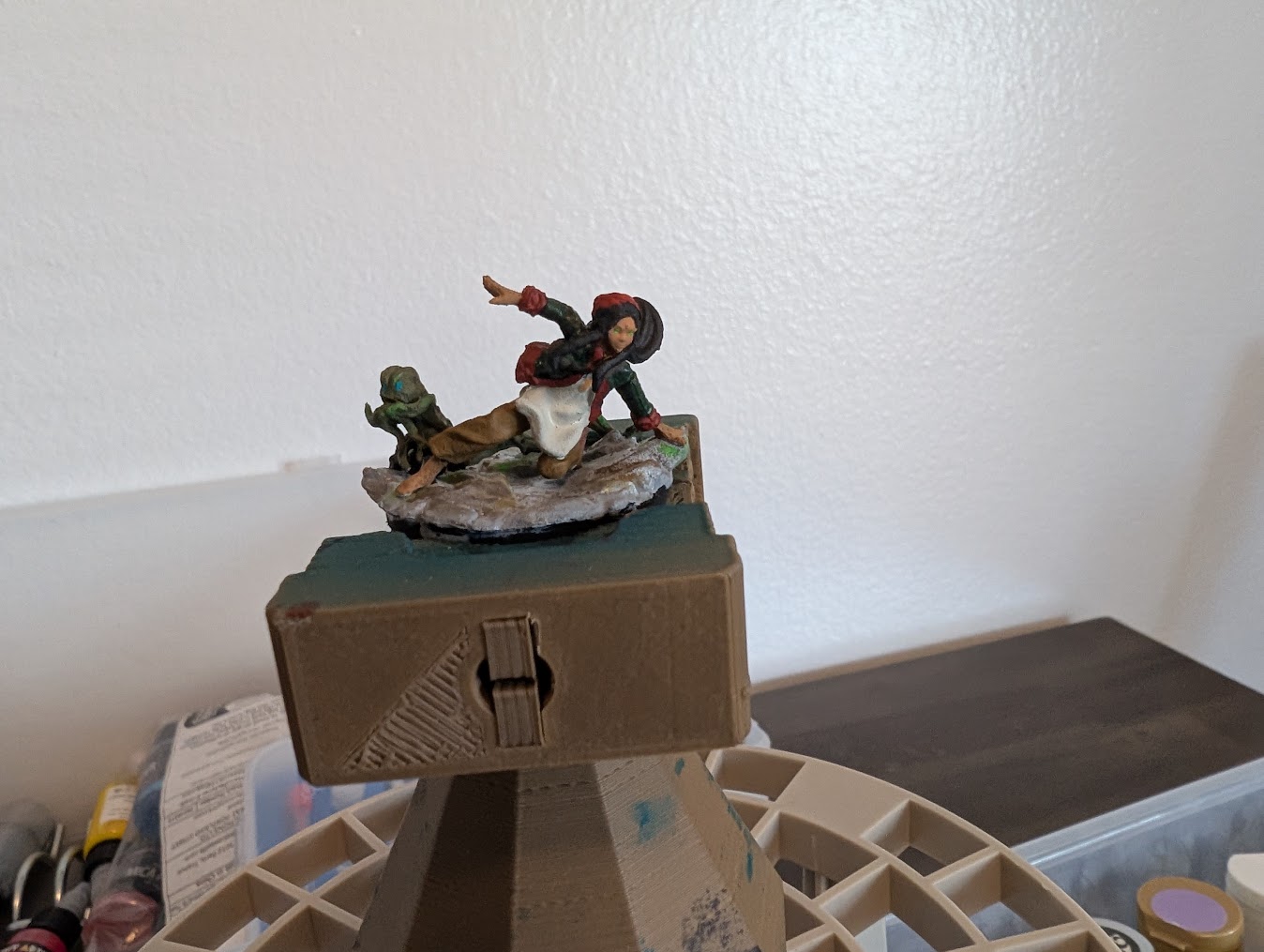 Painted Lift mini from the Stormlight Archive TTRPG