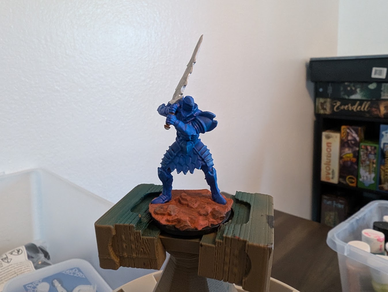 Painted Shardbearer mini from the Stormlight Archive TTRPG